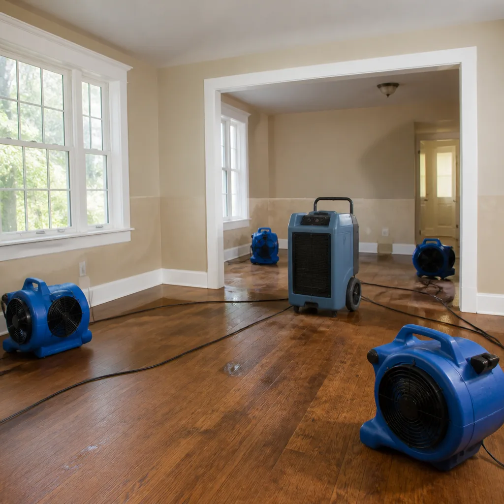 Water damage drying